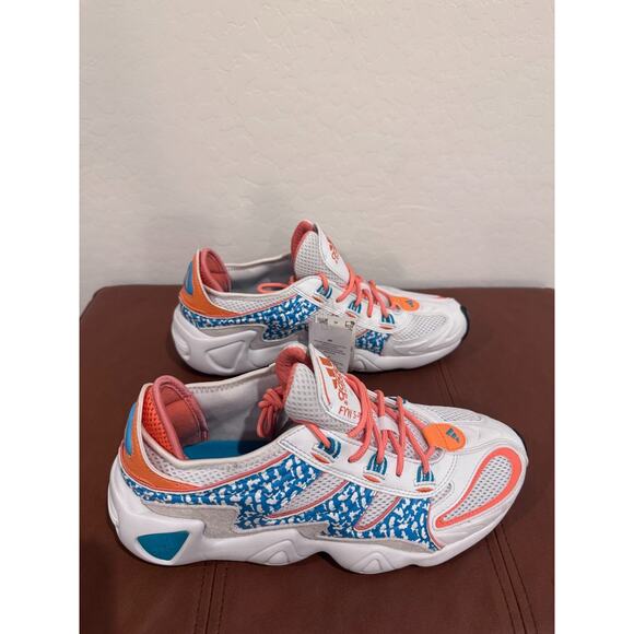 Adidas EQT FYW S-97 Men’s Size 9 Sneakers White Coral Blue Retro 90s NWT EE5306 - Picture 4 of 13